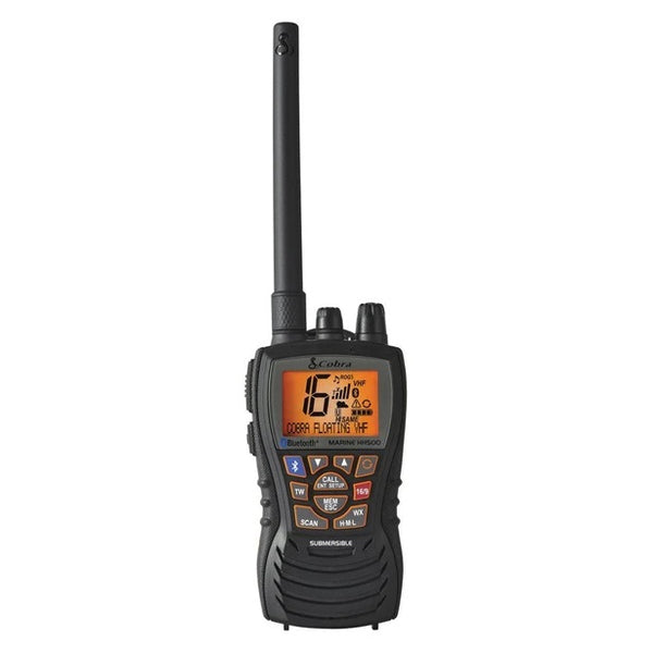 HH FLT VHF  6W  BLUETOOTH  REWIND - COBRA