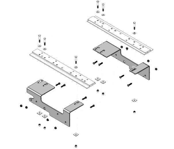 FRAME BRACKET F/2019 CHEVY/GMC 1500 - DEMCO