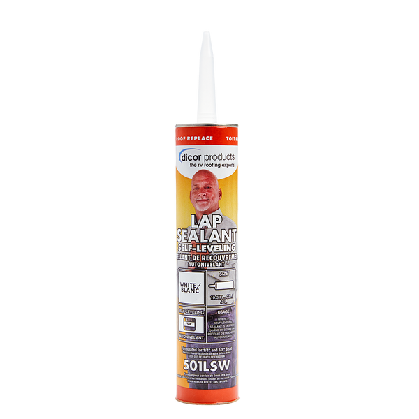 25 TUBES SELF LEVELING LAP SEALANT - DICOR CORP