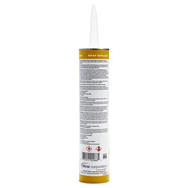 NON-SAG LAP SEALANT -DOVE - DICOR CORP