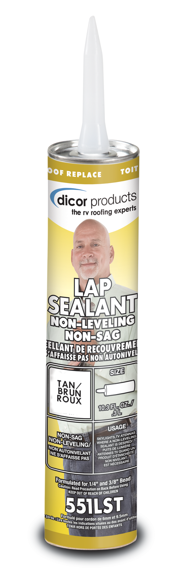 TAN NON-SAG LAP SEALANT