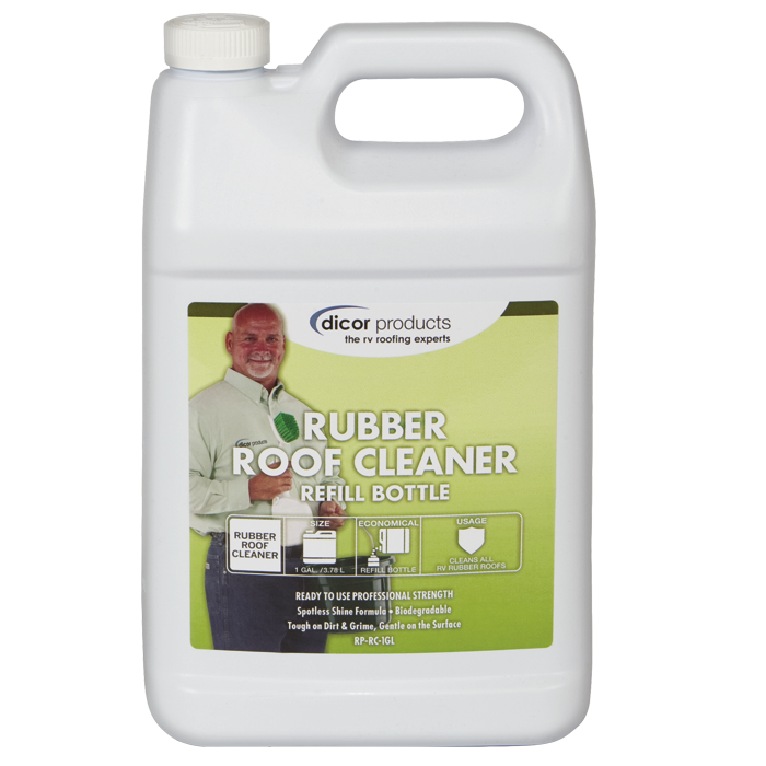 128OZ RUBBER ROOF CLEANER - DICOR CORP