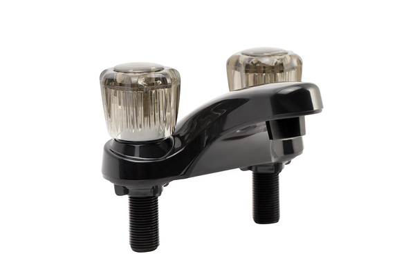 RV LAVATORY FAUCET W/SMOKED ACRYLIC - DURA FAUCET