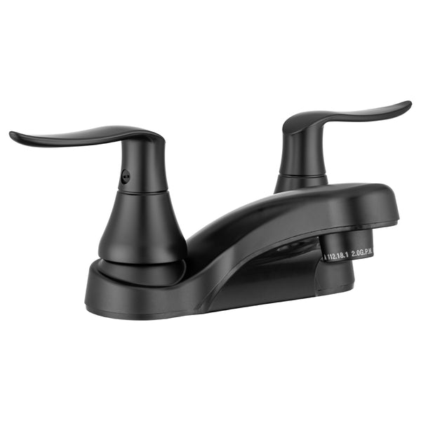 LAVATORY FAUCET MATTE BLACK - DURA FAUCET