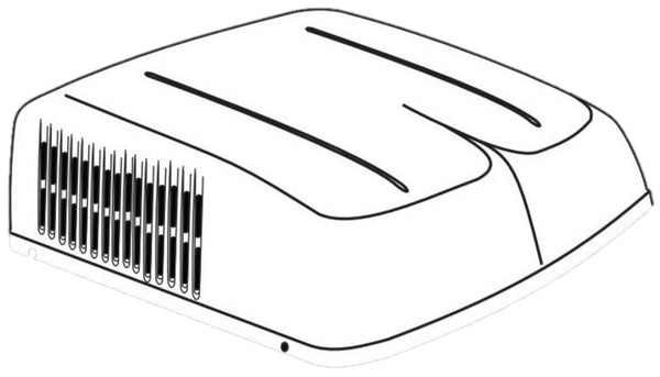 SHROUD CLOSED END PW - DOMETIC