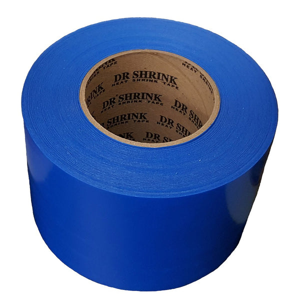 3' X 180' HEAT SHRINK TAPE - BLUE - DR.SHRINK