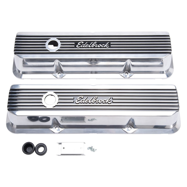 VALVE COVERS  ELITE II  F - EDELBROCK