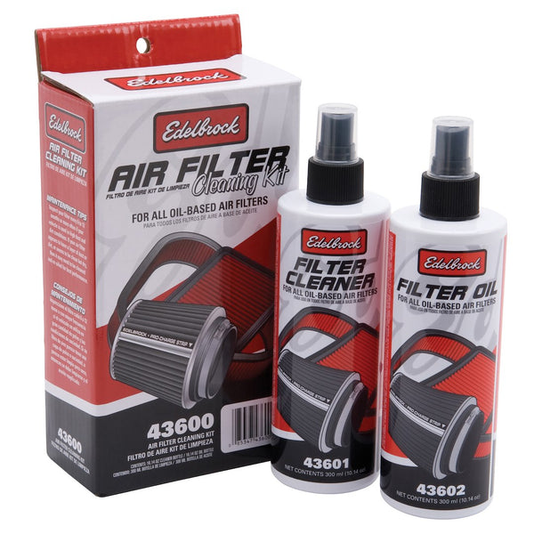 AIR FILTER CLEANING KIT - EDELBROCK