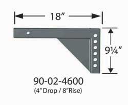 2 SQ 6DROP/10RISE X12SHNK - EQUALIZER