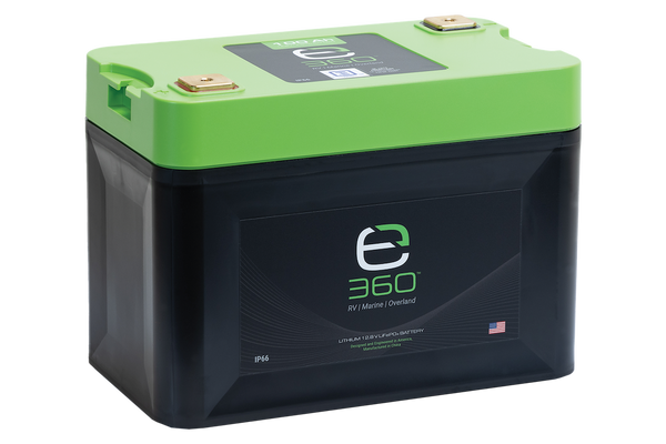 GROUP 27 100AMP LITHIUM BATTERY - EXPION 360