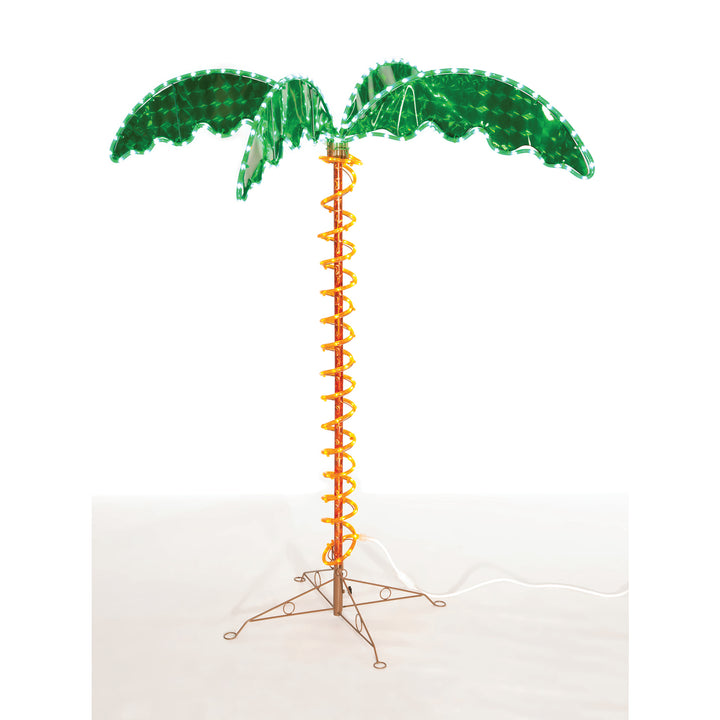 4.5' LED PALM TREE  120V YARD LIGHT - FAULKNER