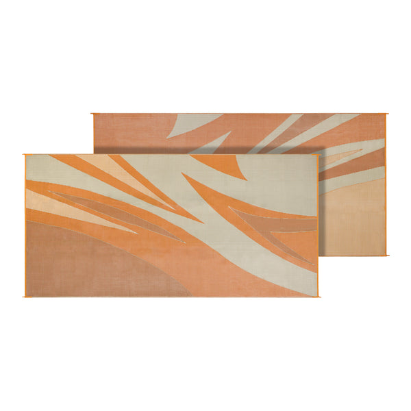 MAT SUMMER WAVES 8X20 TAN GOLD - FAULKNER