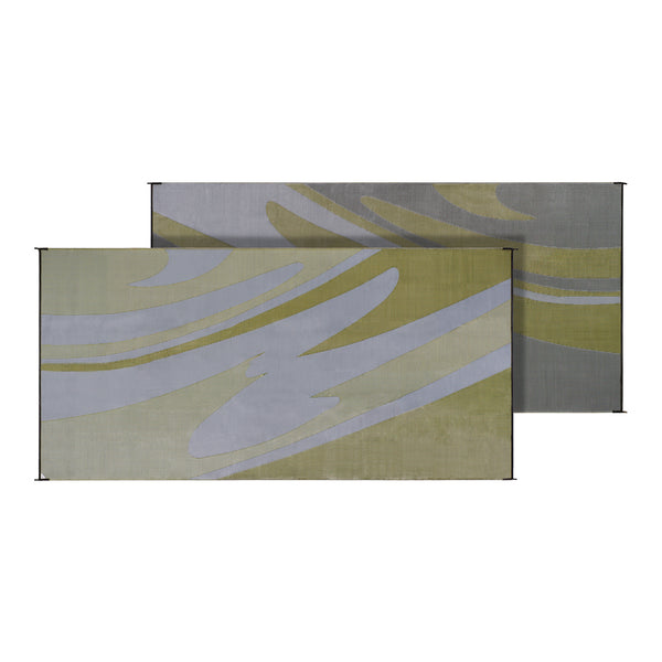 MAT  MIRAGE 8X16 SILVER GOLD - FAULKNER