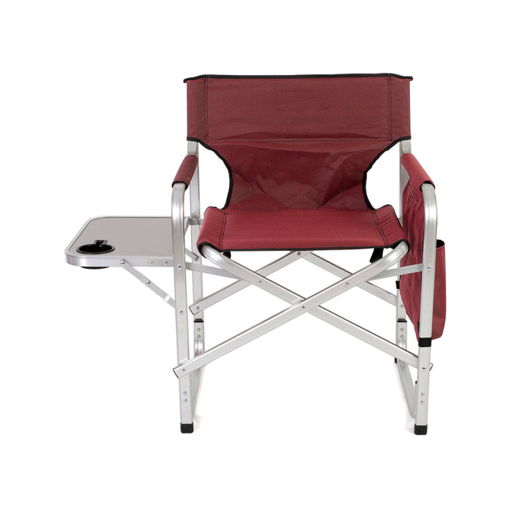 DIR CHAIR BURG W/TRAY/BAG - FAULKNER