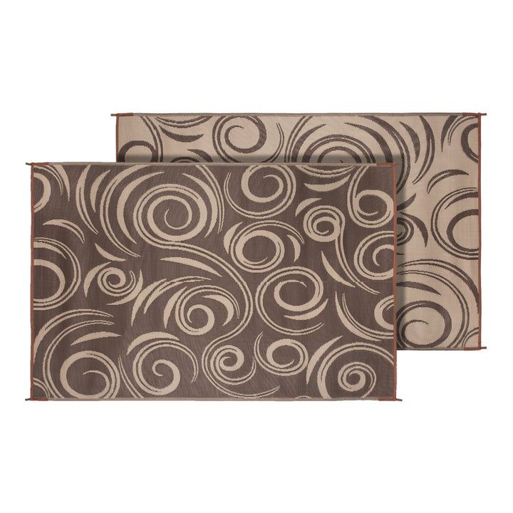 MAT WK&PLAY SWIRL BN/BG 36X68 - FAULKNER