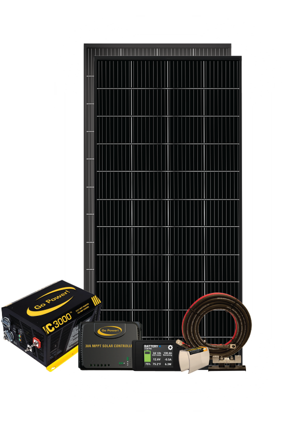 GP-PT-400: 400W MPPT SYSTEM W/ BMG - GO POWER