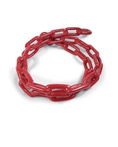 VNYL CTD CHAIN 5/16X5 RED - GREENFIELD
