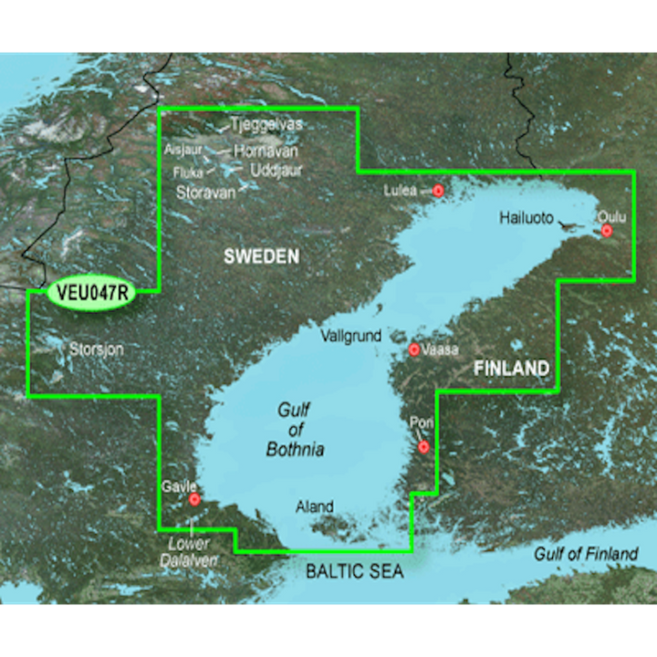 G3V VEU047R - GULF OF BOTHNIA-KALIX - GARMIN CARTO