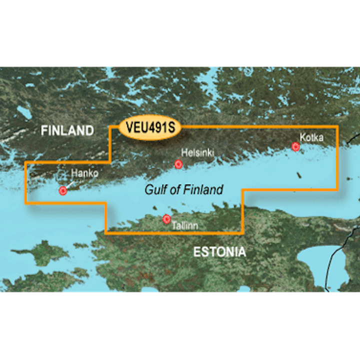 G3V VEU491S - HANKO-ST PETER-TALLIN - GARMIN CARTO