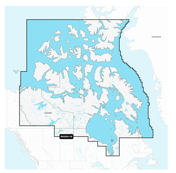 CANADA NORTH - LAKES  RIVERS AND CO - GARMIN CARTO