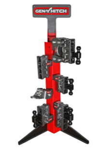 VERTICAL DISPLAY STAND WITH MONITOR