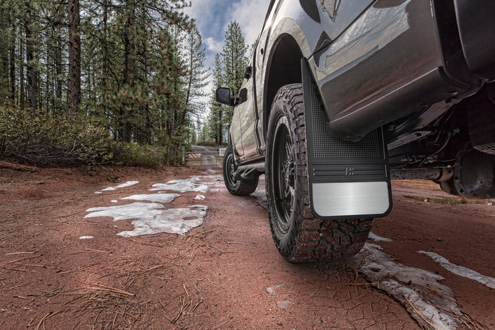 RUBBER RR MUD FLAPS-12' W/O WEIGHT - HUSKYLINER
