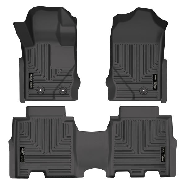 FRONT & 2ND SEAT FLOOR LINERS - HUSKYLINER