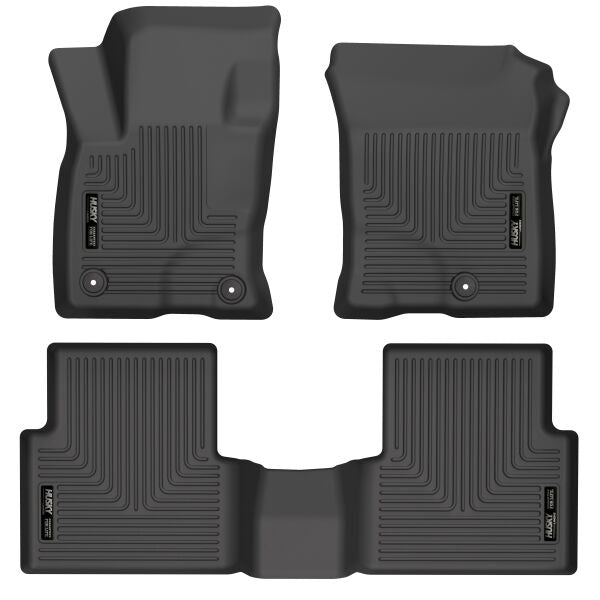 FRONT & 2ND SEAT FLOOR LINERS - HUSKYLINER