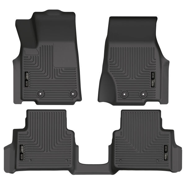 FRONT & 2ND SEAT FLOOR LINERS - HUSKYLINER