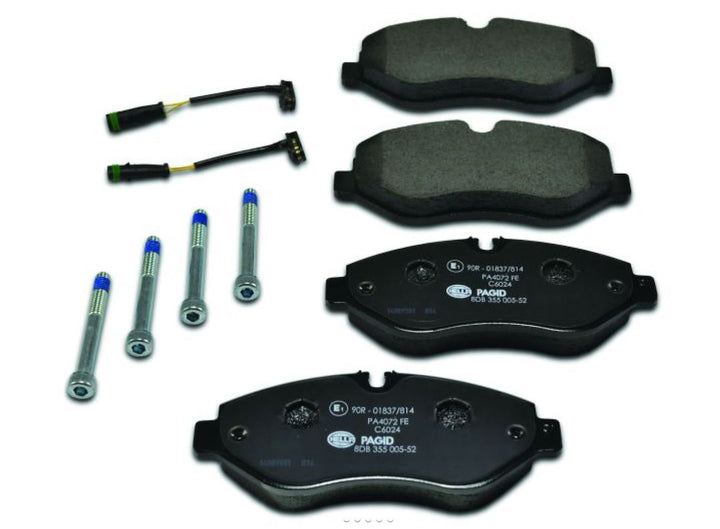 BRAKE PAD SET  DISC BRAKE - HELLA