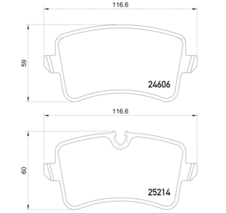 DISC BRAKE PAD - HELLA