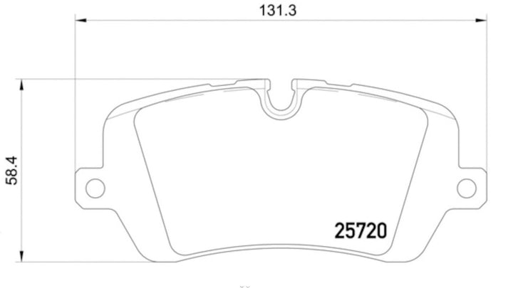 DISC BRAKE PAD - HELLA