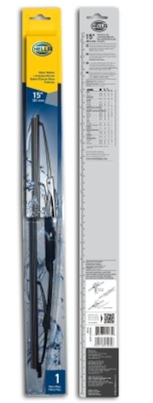 WIPER BLADE 15 ' STANDARD SINGLE - HELLA