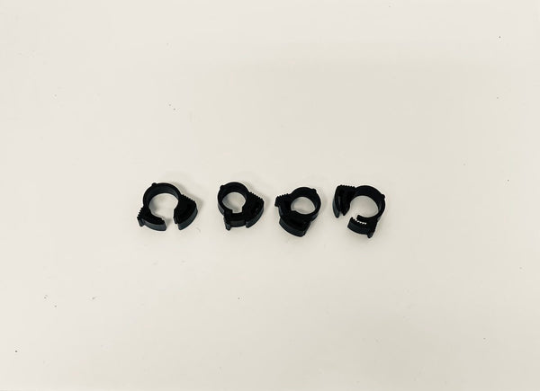 100PK NYLON RATCHET CLAMPS  5/16'-. - HELIX RACING