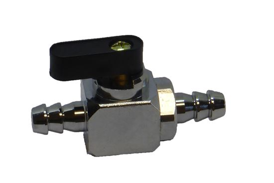 IN-LINE FUEL VALVE 3/8'  9.5MM - HELIX RACING