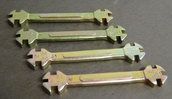 4PC SPOKE WRENCH SET - HELIX RACING