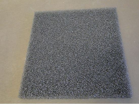 PRE-FILTER FOAM 11'X12'X3/4'  CHARC - HELIX RACING