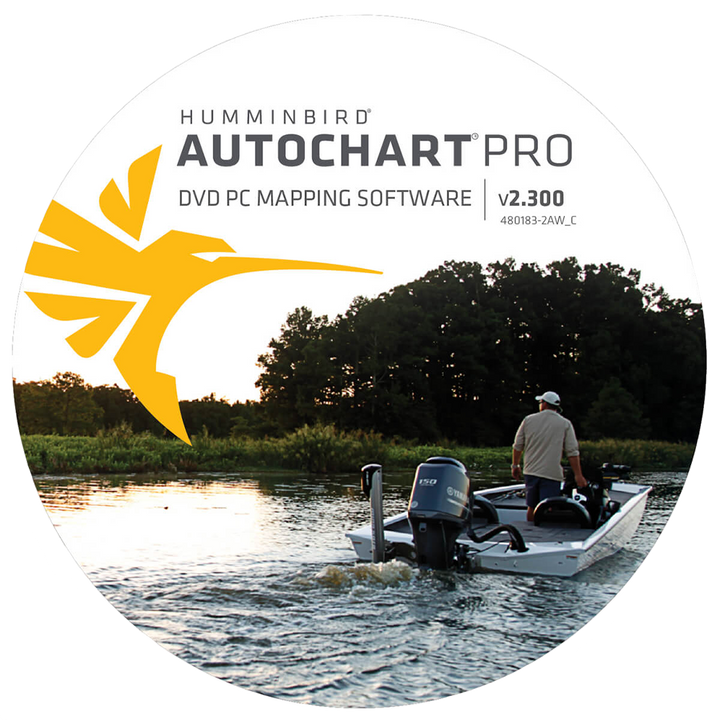 AUTOCHART PRO PC SOFTWARE N.AMERICA - HUMMINBIRD