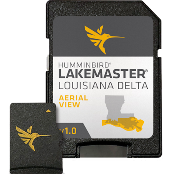 LAKEMASTER AERIAL VIEW LA DELTA - HUMMINBIRD