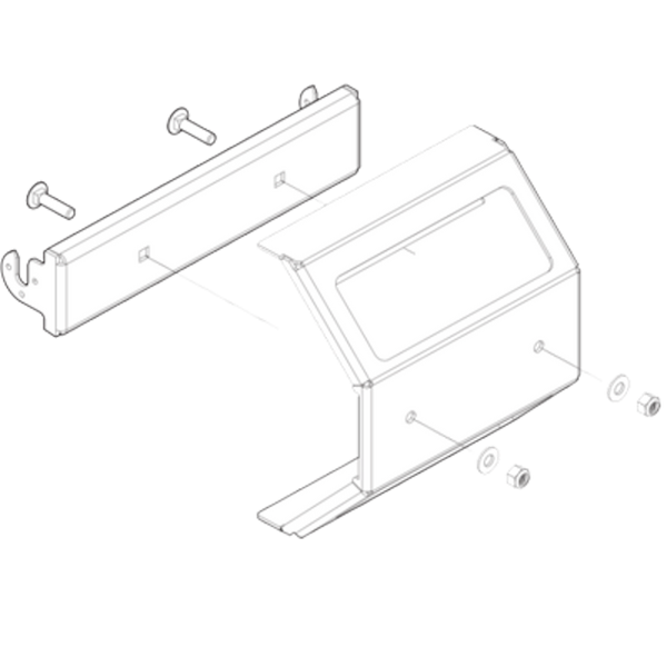 IN DASH MOUNTING KIT  HELIX 12 - HUMMINBIRD