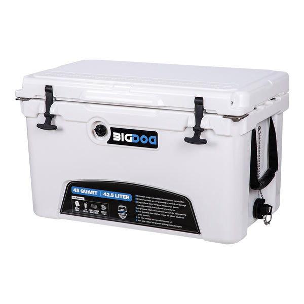 45 QT COOLER WITH ACCESSORIES - HUSKY TOWING