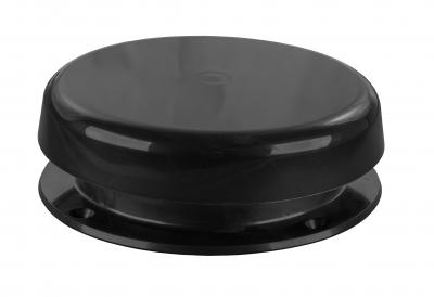 MUSHROOM STYLE PLUMBING VENT  BLACK - JR PRODUCTS