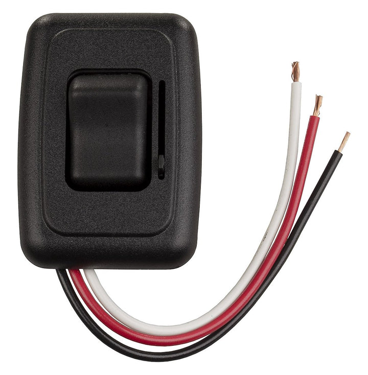 LED SIDE SLIDE DIMMER SWITCH  BLACK - JR PRODUCTS