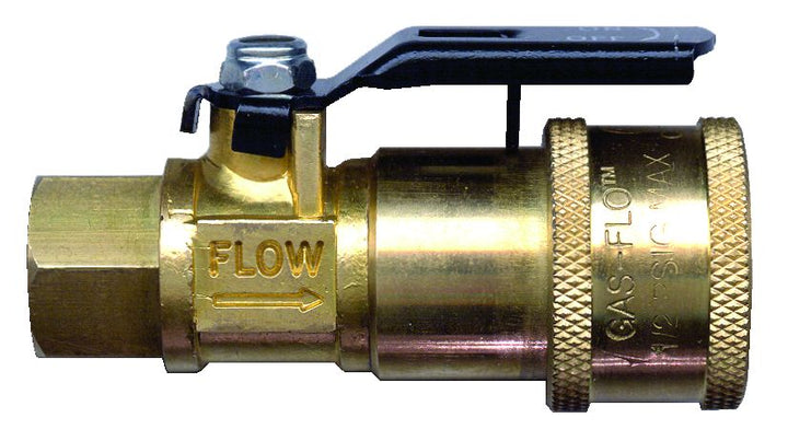 COUPLER WITH SHUT-OFF - JR PRODUCTS