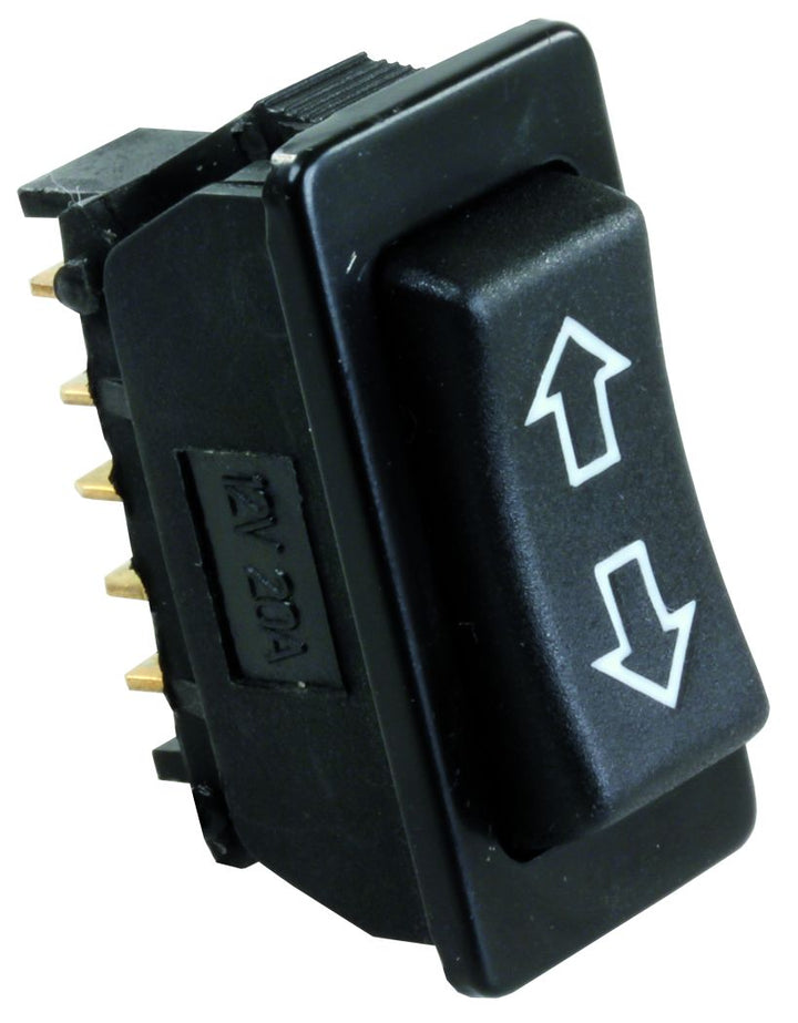 12V FURNITURE SWITCH  BLK - JR PRODUCTS