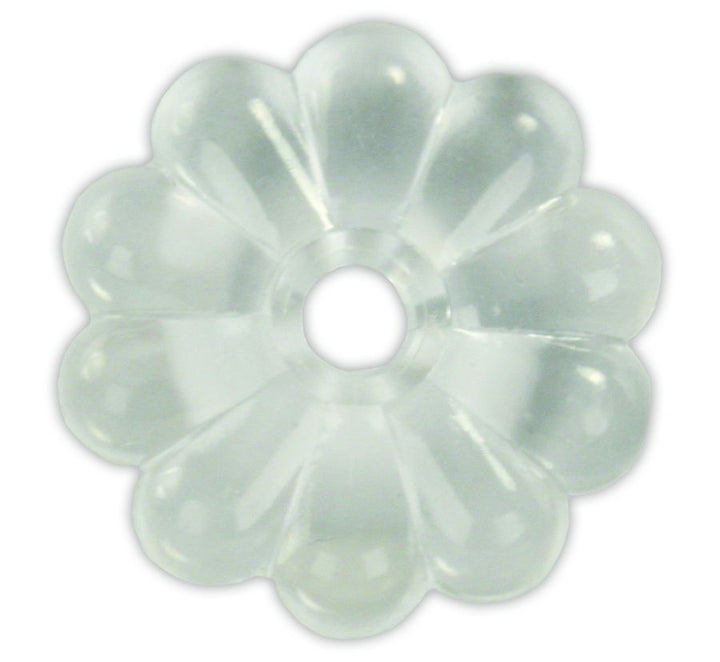 PLASTIC ROSETTES  CLEAR - JR PRODUCTS