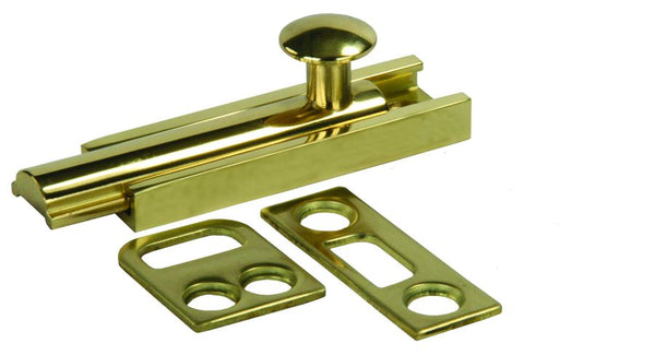 3' SURFACE BOLT  BRASS - JR PRODUCTS