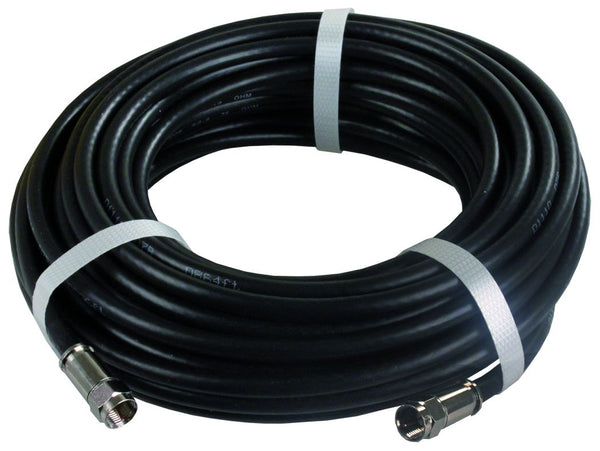 50' RG6 COAX W/COMPRN END - JR PRODUCTS