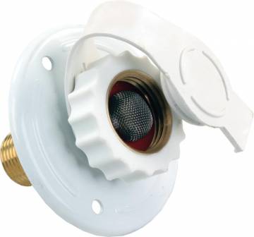 WATER FLANGE  WHITE METAL - JR PRODUCTS