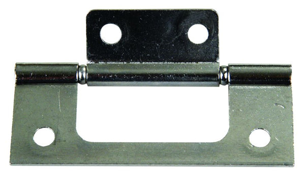 3' NON-MORT HINGE  CHROME - JR PRODUCTS